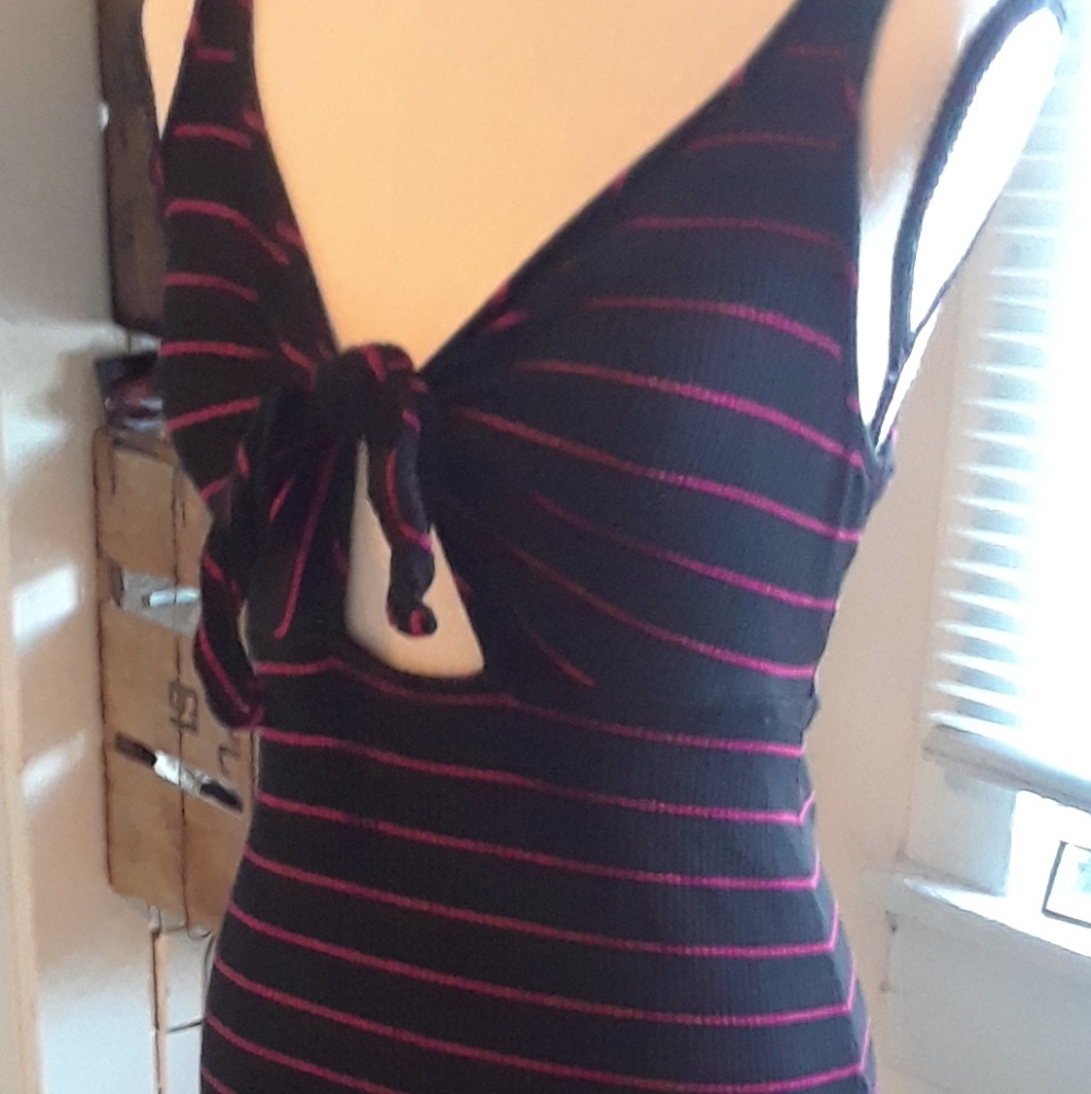 Super sexy figure flattering ribbed tube dress